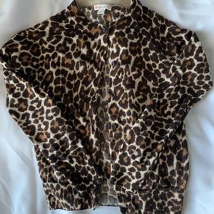 Crew cuts girls cardigan. Merino wool .